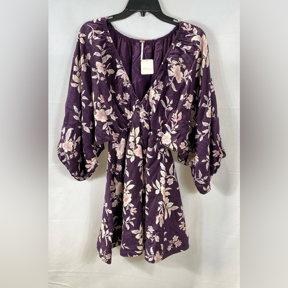Free People Floral Mini Dress - Picture 3 of 6